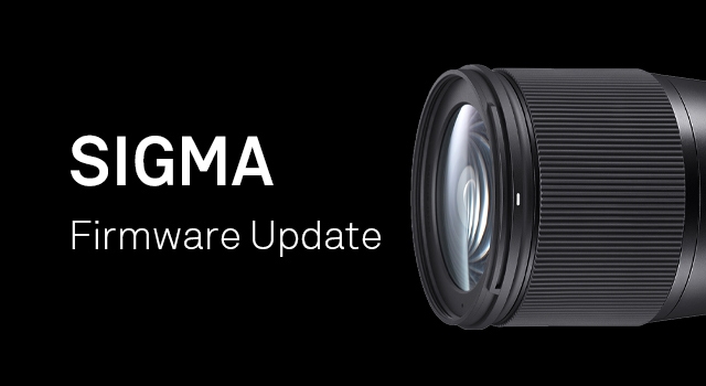 Firmware update for SIGMA 16mm F1.4 DC DN | Contemporary in Sony E-mount